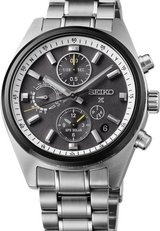 Seiko Prospex SPEEDTIMER Czarny 42 mm Stal SSH167J1