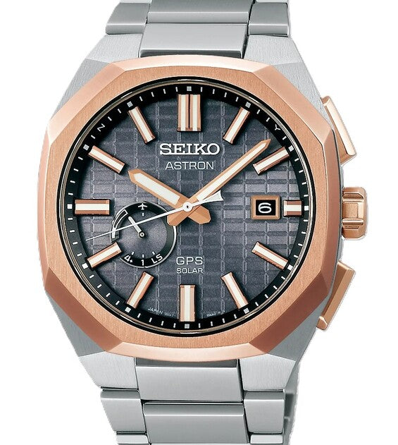 Seiko Astron Szary 41 mm Tytan SSJ014J1