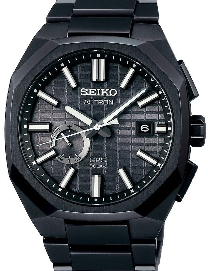 Seiko Astron Czarny 41 mm Tytan SSJ015J1
