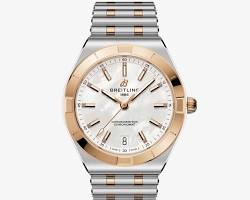 Breitling Aerospace Biały 43mm Stal i złoto U10320101A1U1