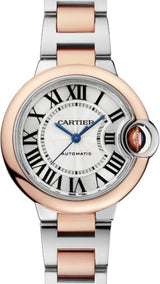 Cartier Ballon Bleu 33 mm Stal i Zloto W2BB0032