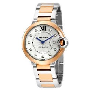 Cartier Ballon Bleu 33 mm Stal i Zloto W2BB0033