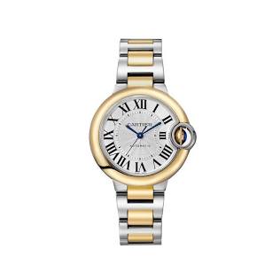 Cartier Ballon Bleu 33 mm Stal i Zloto W2BB0037