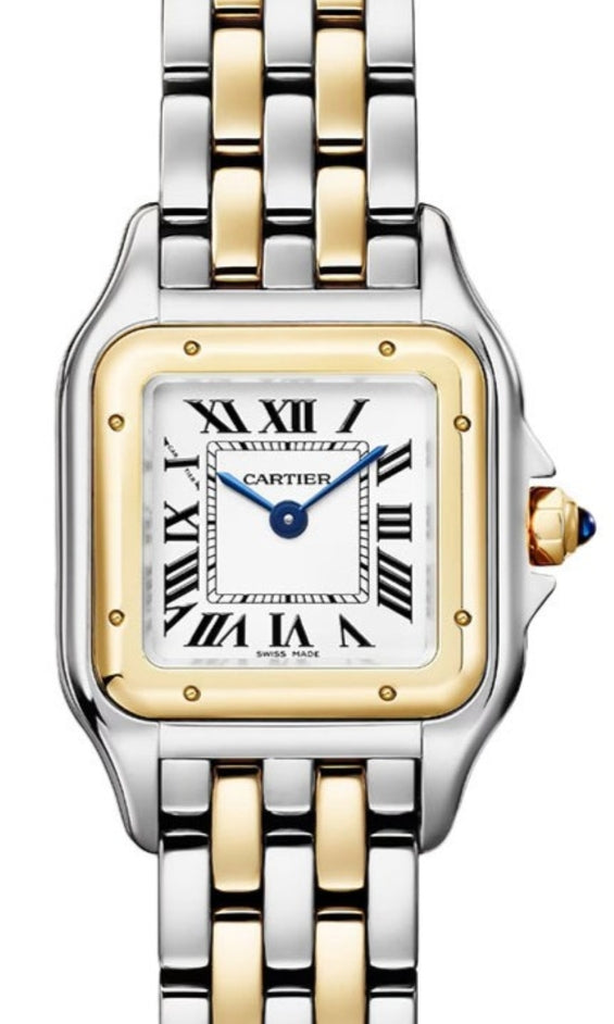 Cartier Panthère Srebrny 30 mm Złoto/Stal W2PN0018
