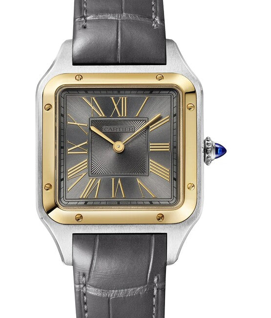 Cartier Santos Dumont Szary 31 mm Żółte złoto W2SA0036