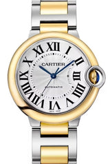 Cartier Ballon Bleu de Cartier Srebrny 36 mm Zloto/Stal W2bb0038