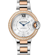 Cartier Ballon Bleu Srebrny 40 mm Złoto/Stal W3BB0023