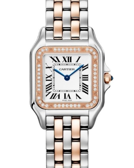 Cartier Panthère Srebrny 29 mm Złoto różowe W3PN0015