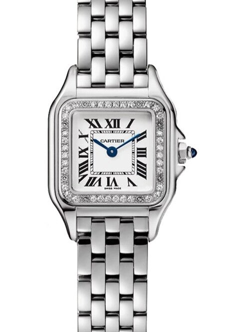 Cartier Panthère Srebrny 23 mm Stal W4PN0016