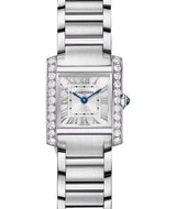 Cartier Tank Française Srebrny 26 mm Stal W4TA0029