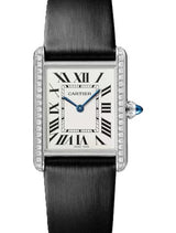 Cartier Tank Srebrny 25 mm Stal W4TA0030