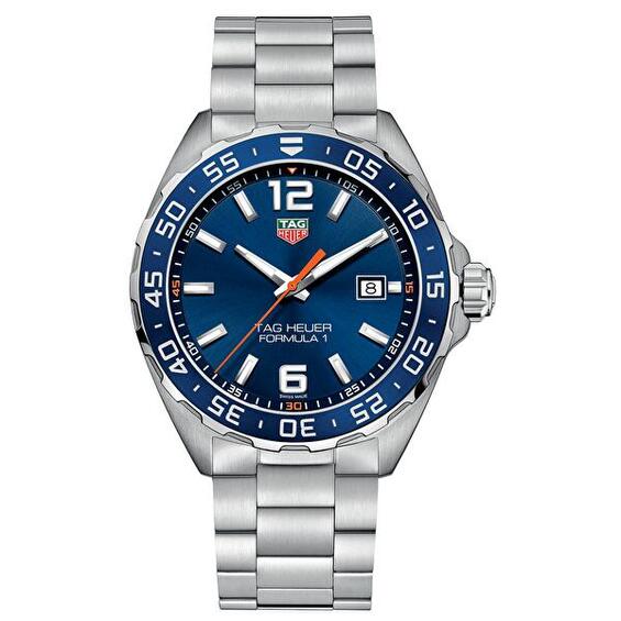 TAG Heuer Formula 1 Quartz Niebieski 43 mm Stal