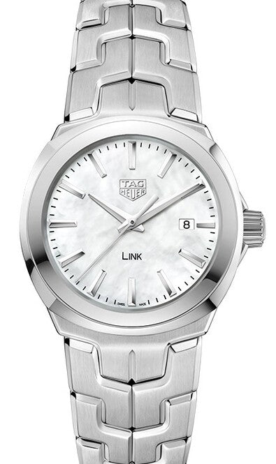TAG Heuer Link Lady Masa perłowa 32 mm Stal