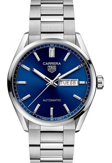 TAG Heuer Carrera Calibre 5 Niebieski 41 mm Stal