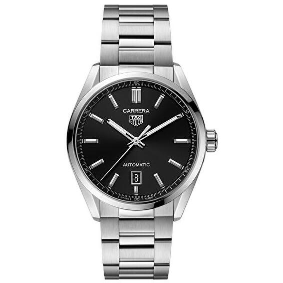 TAG Heuer Carrera Czarny 39 mm Stal