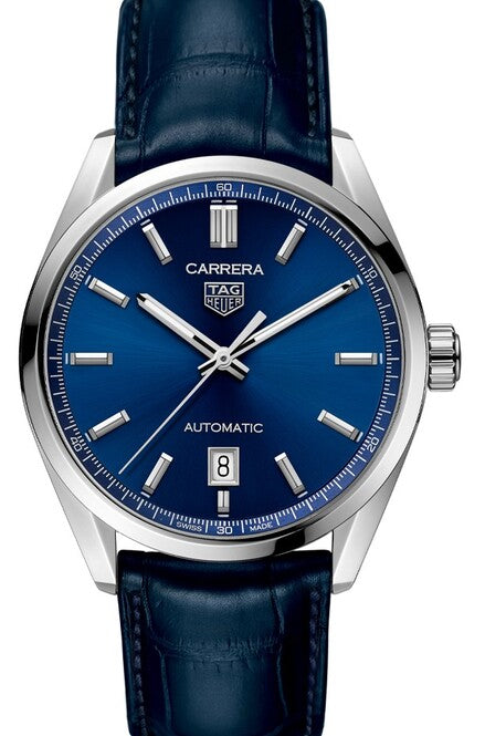 TAG Heuer Carrera Niebieski 39 mm Stal