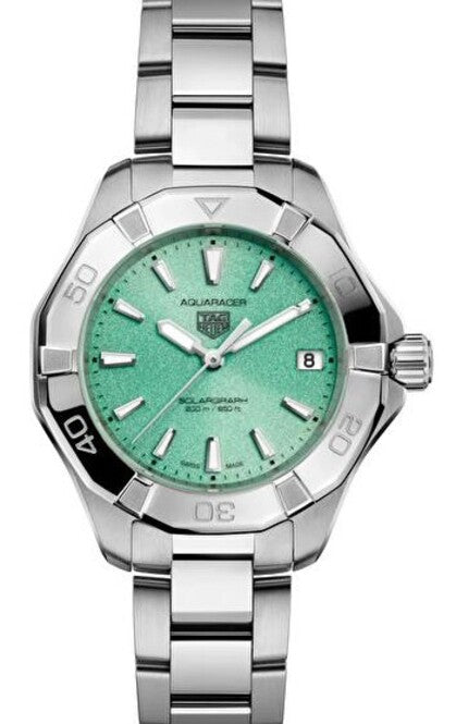 TAG Heuer Aquaracer Lady Niebieski 34 mm Stal
