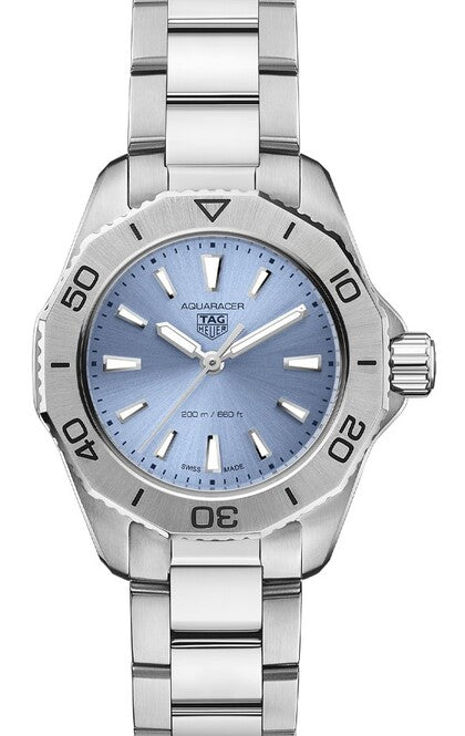TAG Heuer Aquaracer Lady Niebieski 30 mm Stal