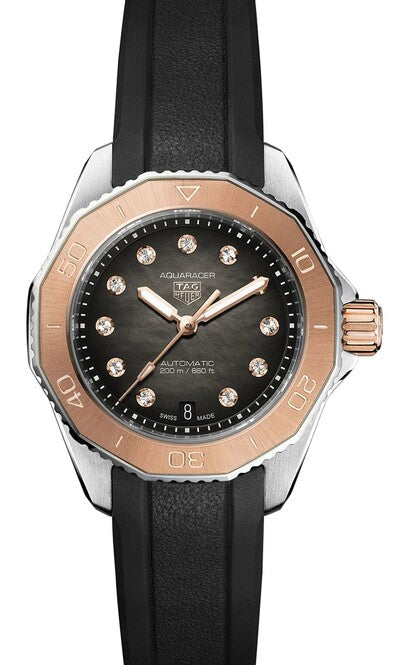 TAG Heuer Aquaracer Lady Czarny 30 mm Stal