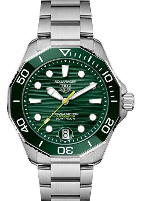 TAG Heuer Aquaracer Niebieski 42 mm Stal
