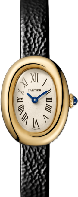 Cartier Baignoire Srebrny 25 mm Żółte złoto WGBA0075