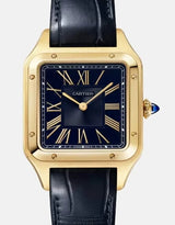 Cartier Santos Dumont Niebieski 44 mm Żółte złoto WGSA0115