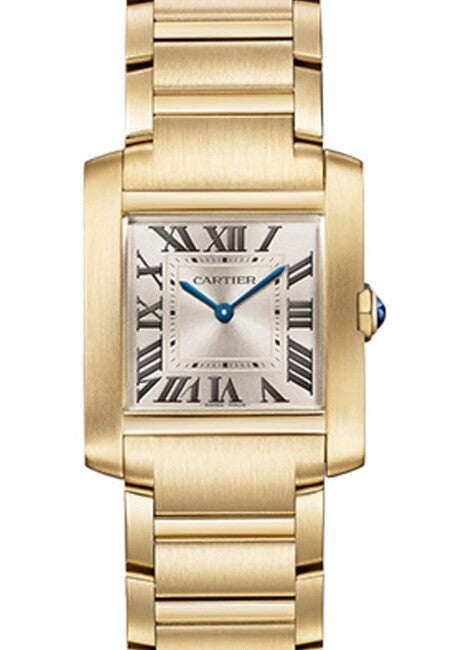Cartier Tank Française Brąz 32 mm Żółte złoto WGTA0345