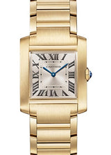 Cartier Tank Française Brąz 32 mm Żółte złoto WGTA0345