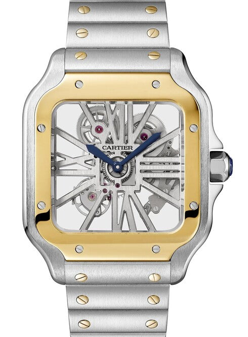 Cartier Santos 40 mm Stal WHSA0019