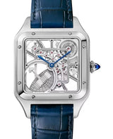 Cartier Santos Dumont Clear 31 mm Stal WHSA0032