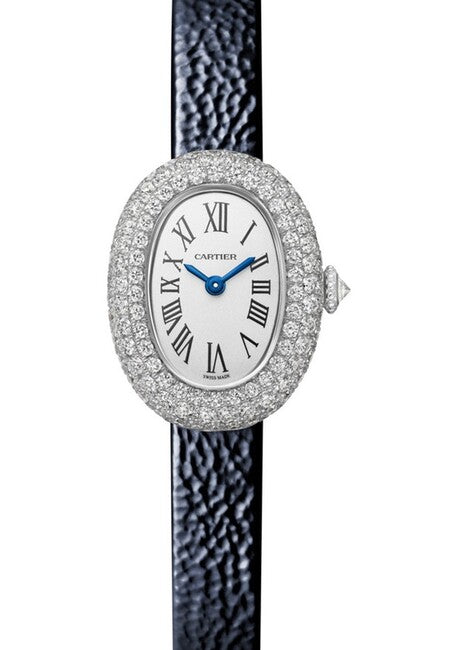 Cartier Baignoire Srebrny 25 mm Złoto białe WJBA0050