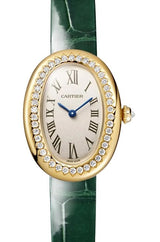 Cartier Baignoire Srebrny 31 mm Żółte złoto WJBA0054