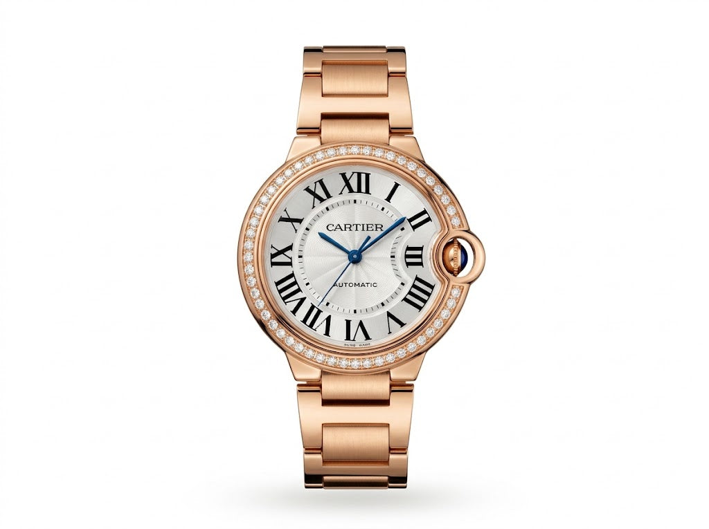 Cartier Ballon Bleu 33 mm Zloto WJBB0063