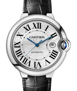 Cartier Ballon Bleu Srebrny 42 mm Stal WSBB0026