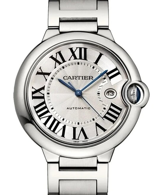 Cartier Ballon Bleu Bialy 42 mm Stal WSBB0049