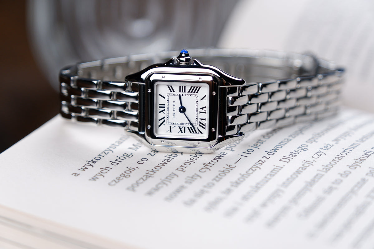 Cartier Panthère Srebrny 30 mm Stal WSPN0013