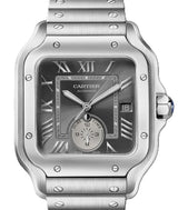 Cartier Santos Szary 40 mm Stal WSSA0076
