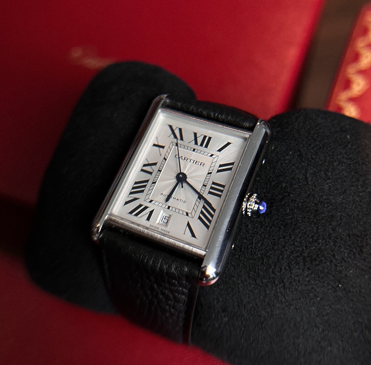 Cartier Tank 40 mm Stal WSTA0040