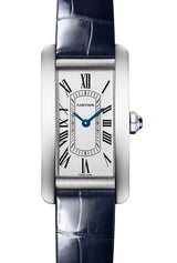 Cartier Tank Américaine Srebrny 35 mm Stal WSTA0117