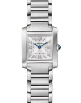 Cartier Tank Française Srebrny 21 mm Stal WSTA0129
