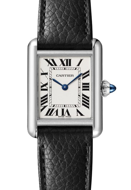 Cartier Tank Srebrny 30 mm Stal WSTA0137