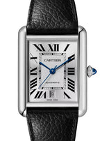 Cartier Tank Srebrny 41 mm Stal WSTA0141