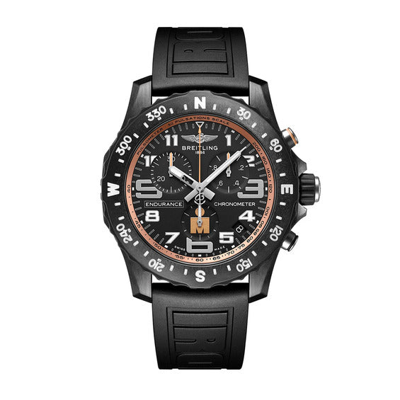 Breitling Endurance Pro Czarny 44mm Tworzywo sztuczne X823101B1B1S1