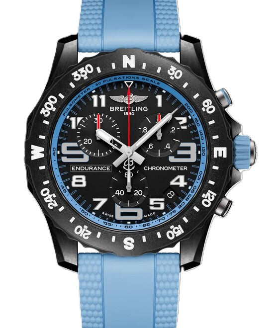 Breitling Endurance Pro Czarny 44 mm Włókno węglowe X82310281B1S2