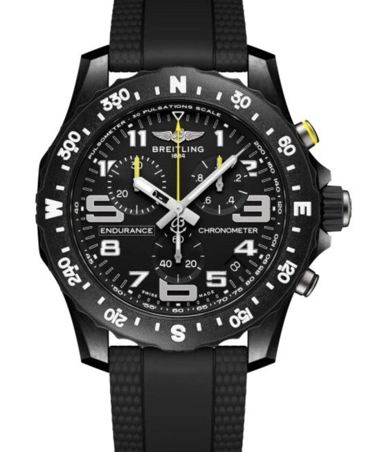 Breitling Endurance Pro Czarny 44 mm Włókno węglowe X82310E51B1S2