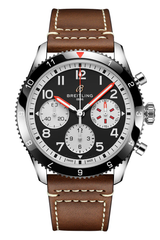 Breitling Classic AVI Czarny 42mm Stal Y233801A1B1X1