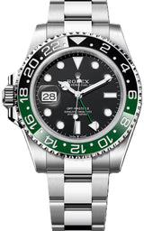 Rolex GMT Master II "Sprite" Czarny 40 mm Stal