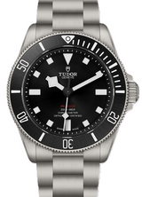 Zegarek męski Tudor Pelagos Czarny 42 mm Tytan m25600tn-0001