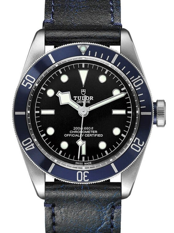 Tudor Black Bay Czarny 41 mm Stal