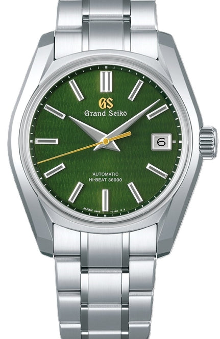 Grand Seiko Heritage Collection Zielony 40 mm Stal SBGH351G